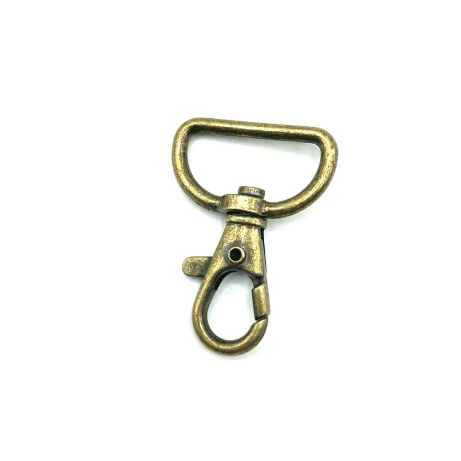 Mosquetón oro viejo 40 mm — imagen 1