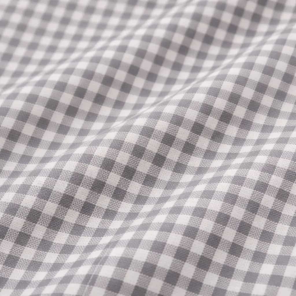 Algodón Vichy “Campo gris” – Cuadro 2,7 mm – 150 cm