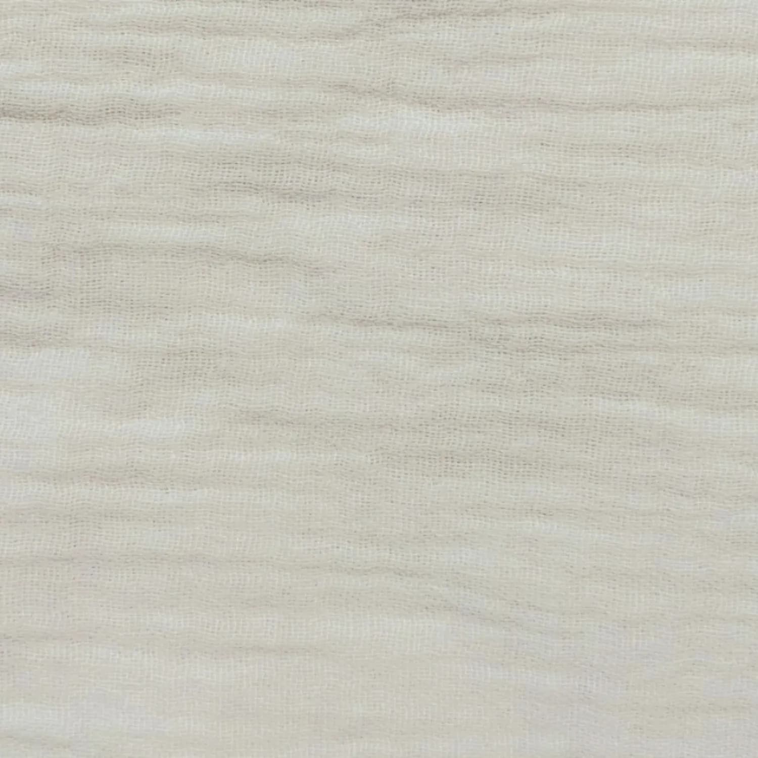 Muselina algodón color crudo — imagen 1